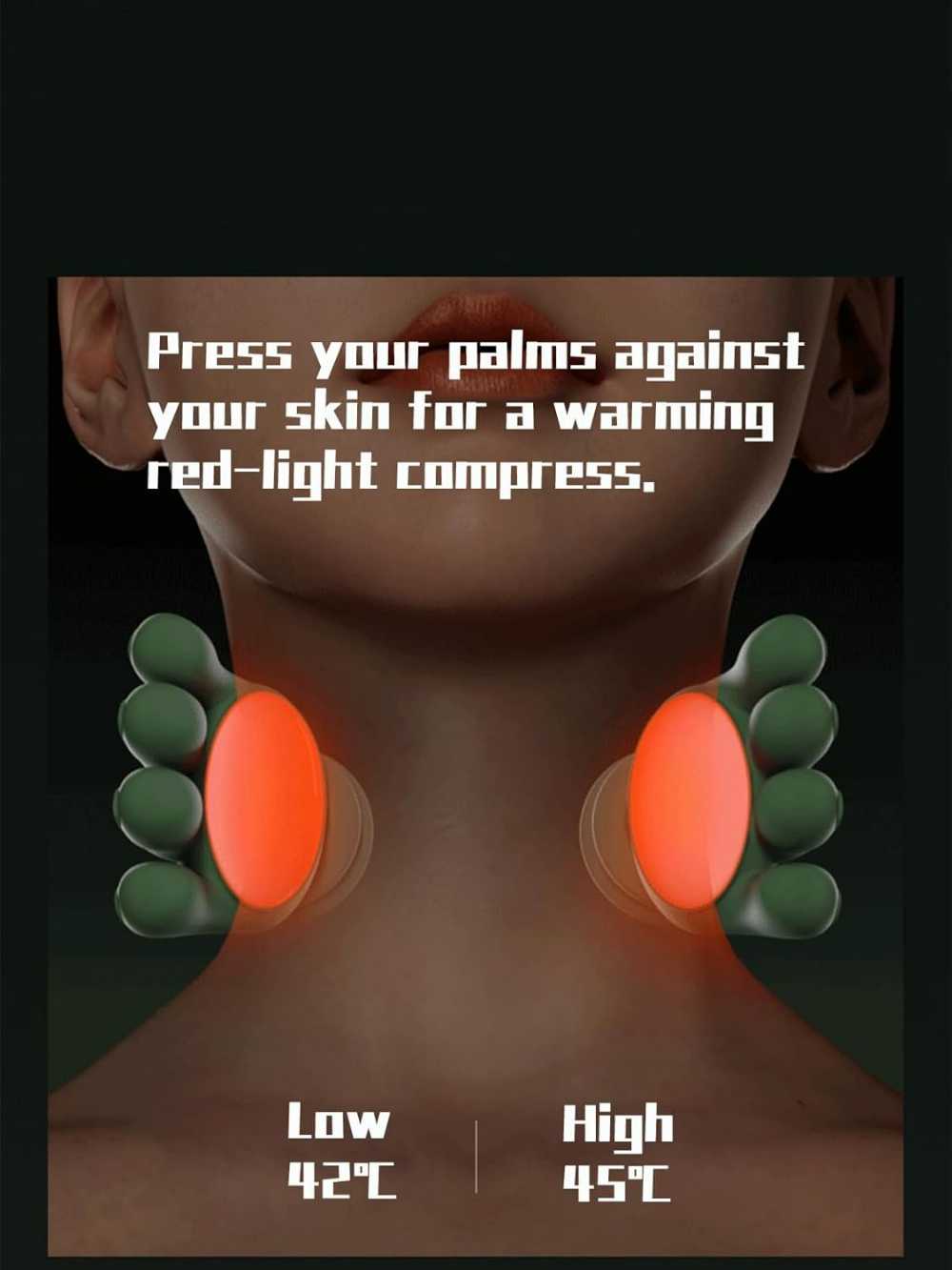 Deep Tissue Neck & Back Massager for Pain Relief & Muscle Relaxatio