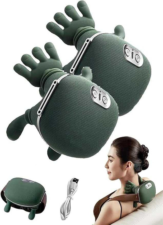 Deep Tissue Neck & Back Massager for Pain Relief & Muscle Relaxatio