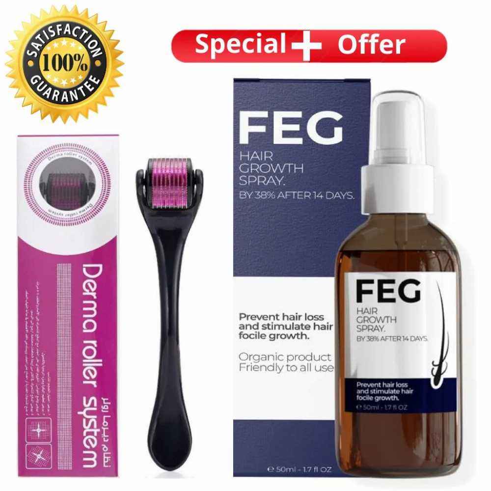 hair Growth Serum & Derma roller